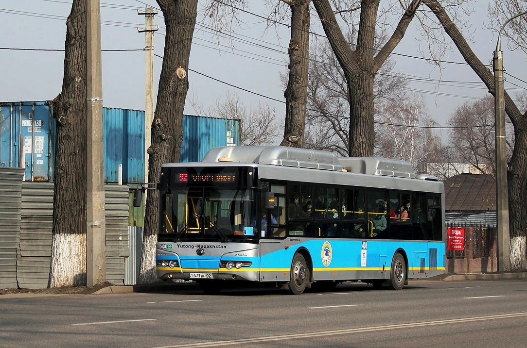 Алматы, Yutong ZK6118HGA № 408