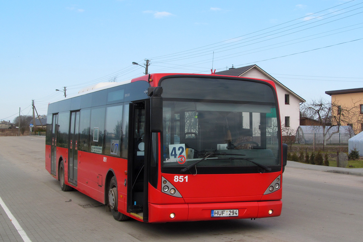 Литва, Van Hool New A330 № 851