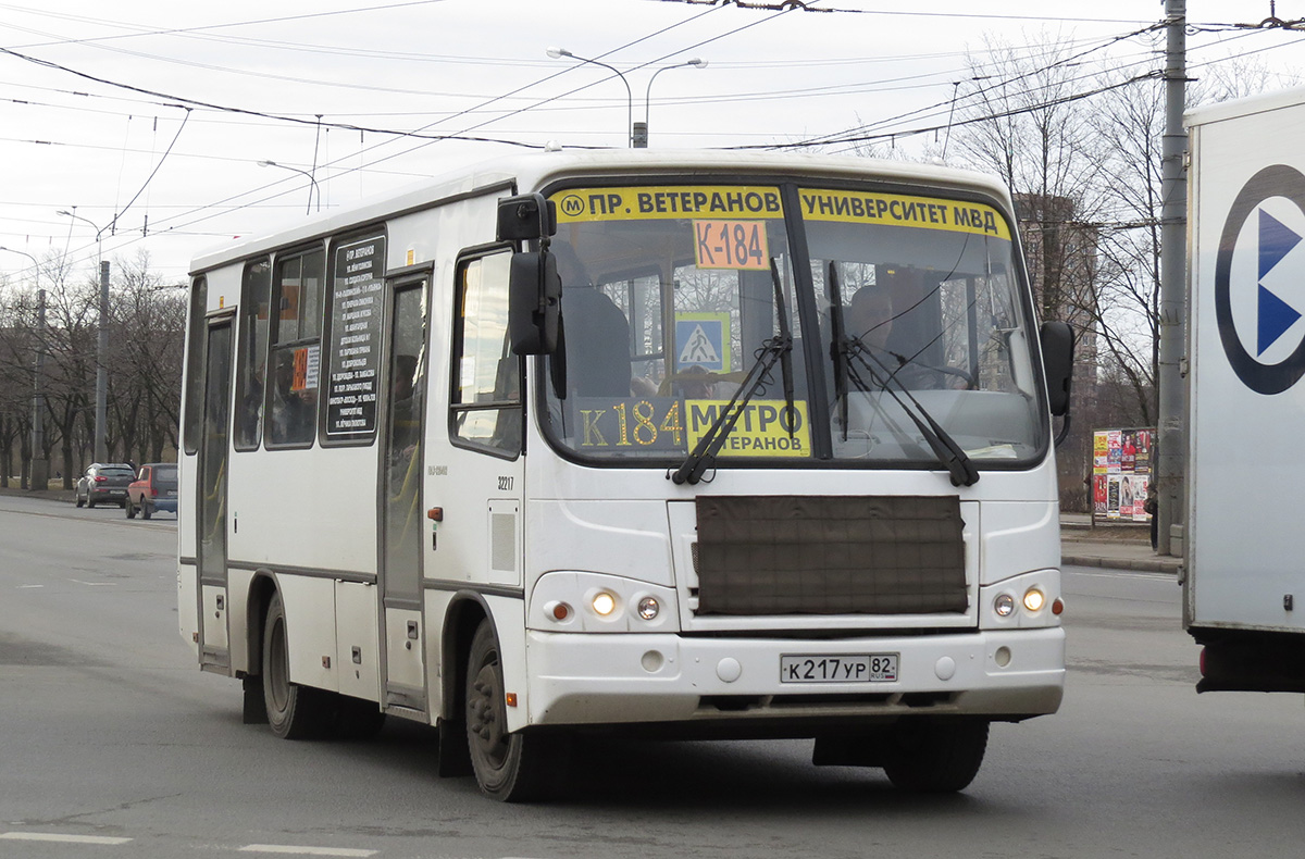 Санкт-Петербург, ПАЗ-320402-05 № К 217 УР 82