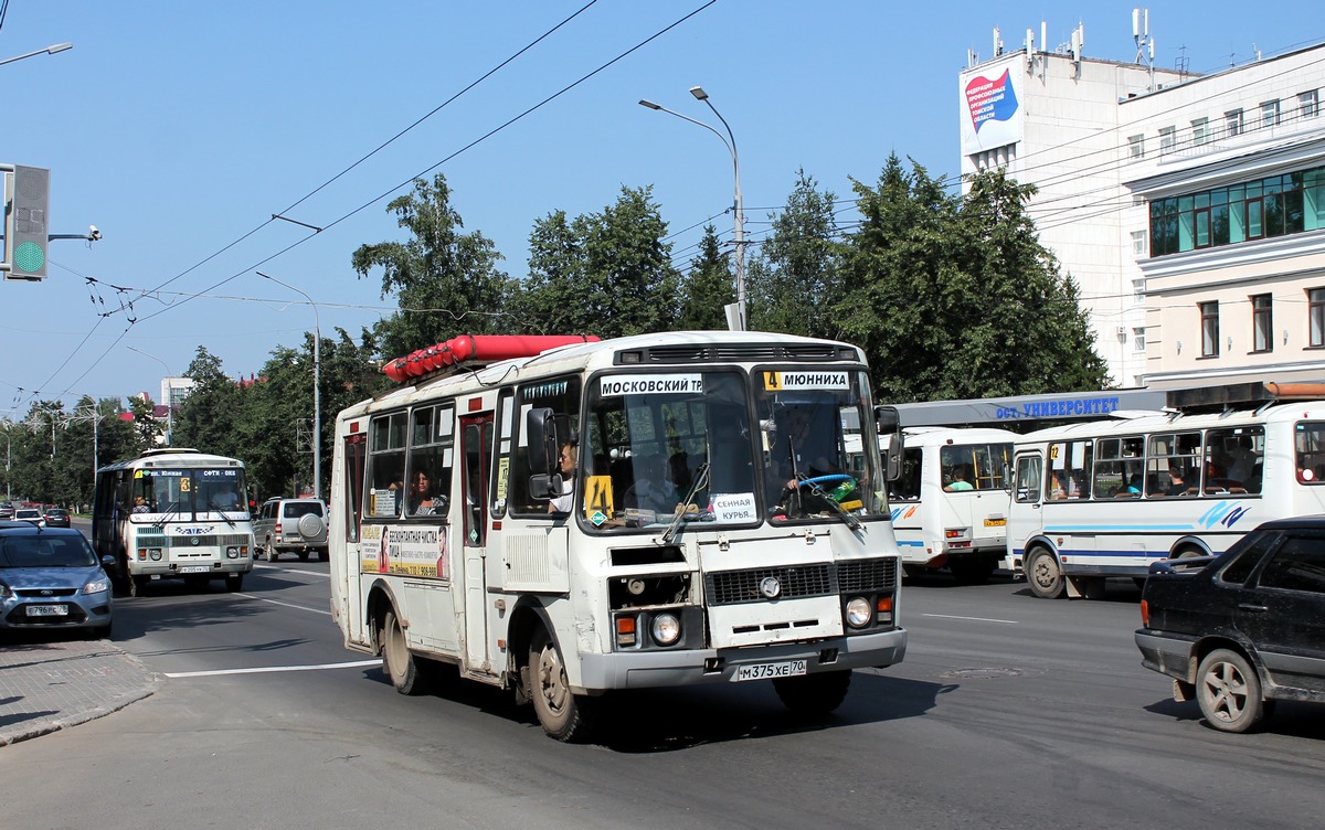 Томская область, ПАЗ-32051-110 № М 375 ХЕ 70