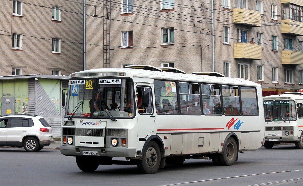 Oblast Tomsk, PAZ-4234-05 Nr. М 849 ВО 75