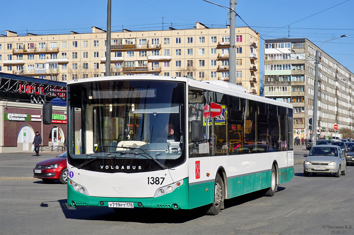 Санкт-Петербург, Volgabus-5270.00 № 1387