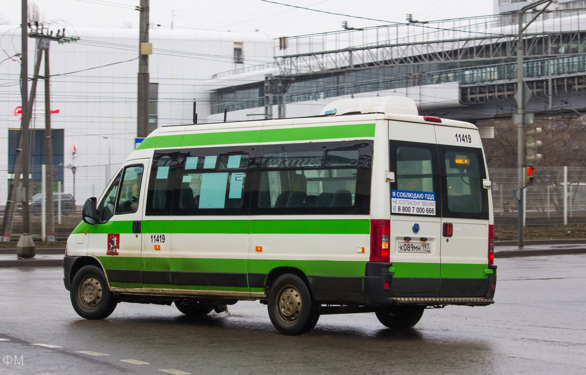 Москва, FIAT Ducato 244 CSMMC-RLL, -RTL № 11419