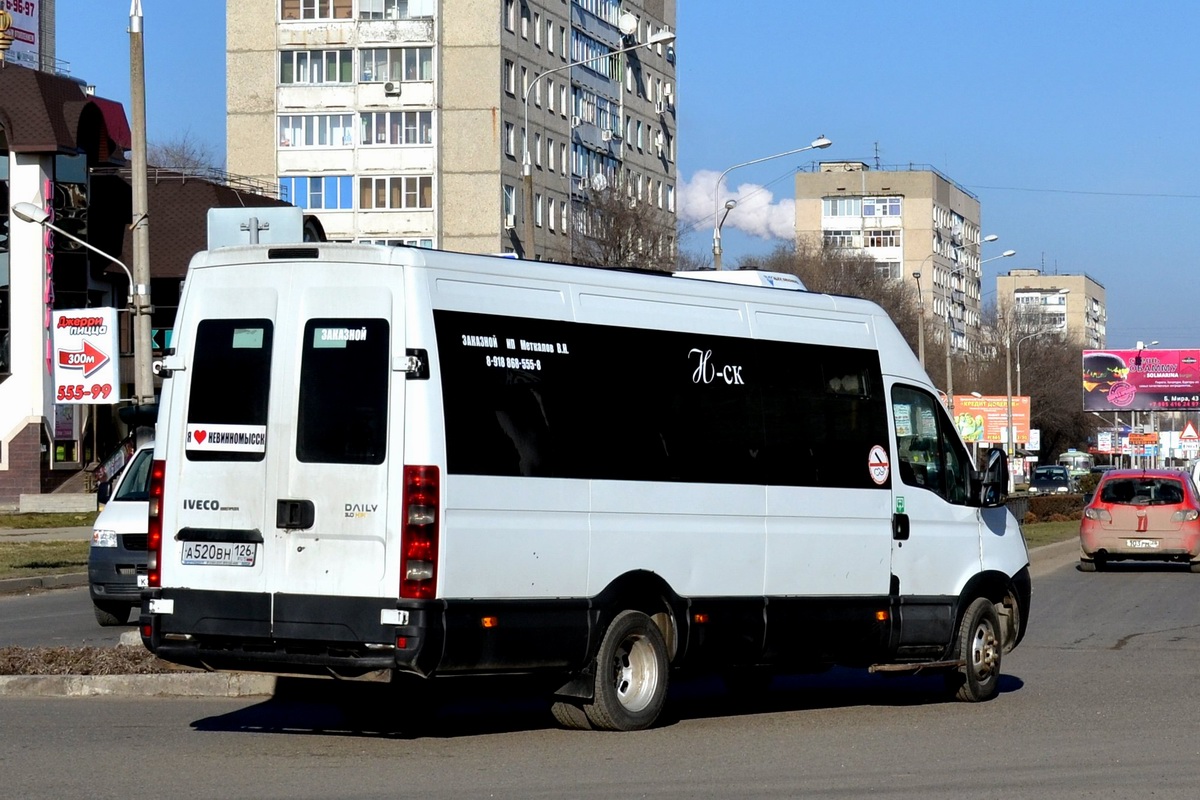 Stavropol Krai, Nizhegorodets-2227UU (IVECO Daily) Nr. А 520 ВН 126