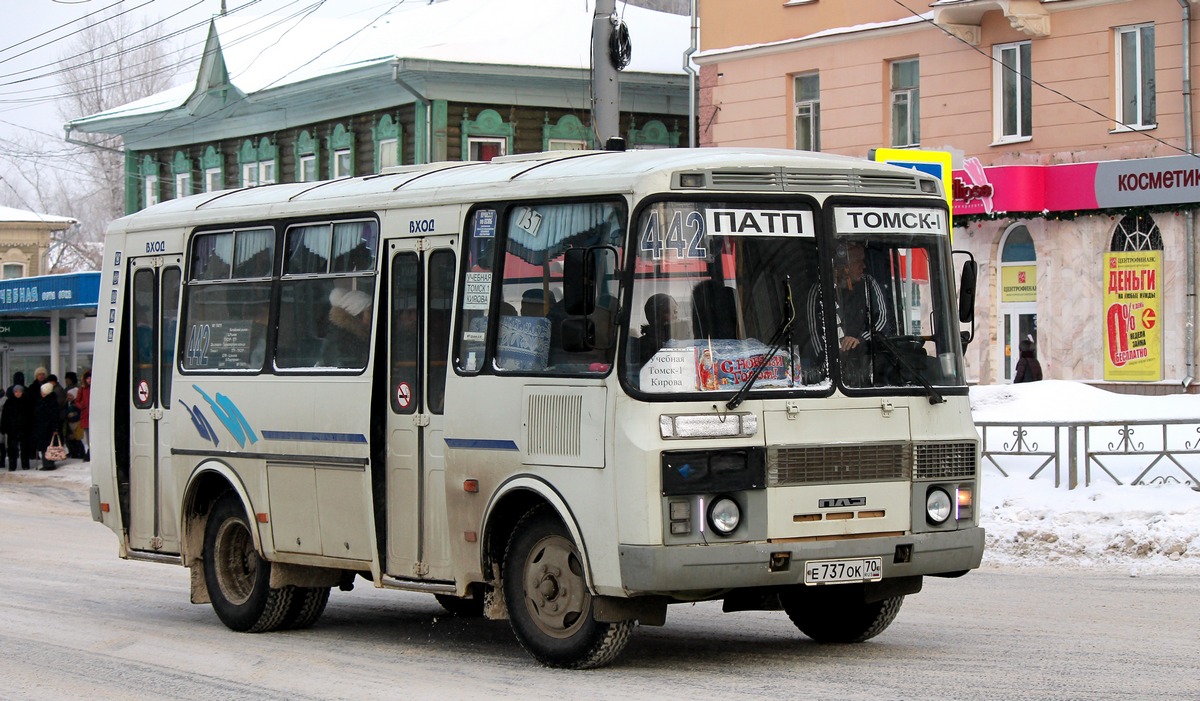 Томская область, ПАЗ-32054 № Е 737 ОК 70