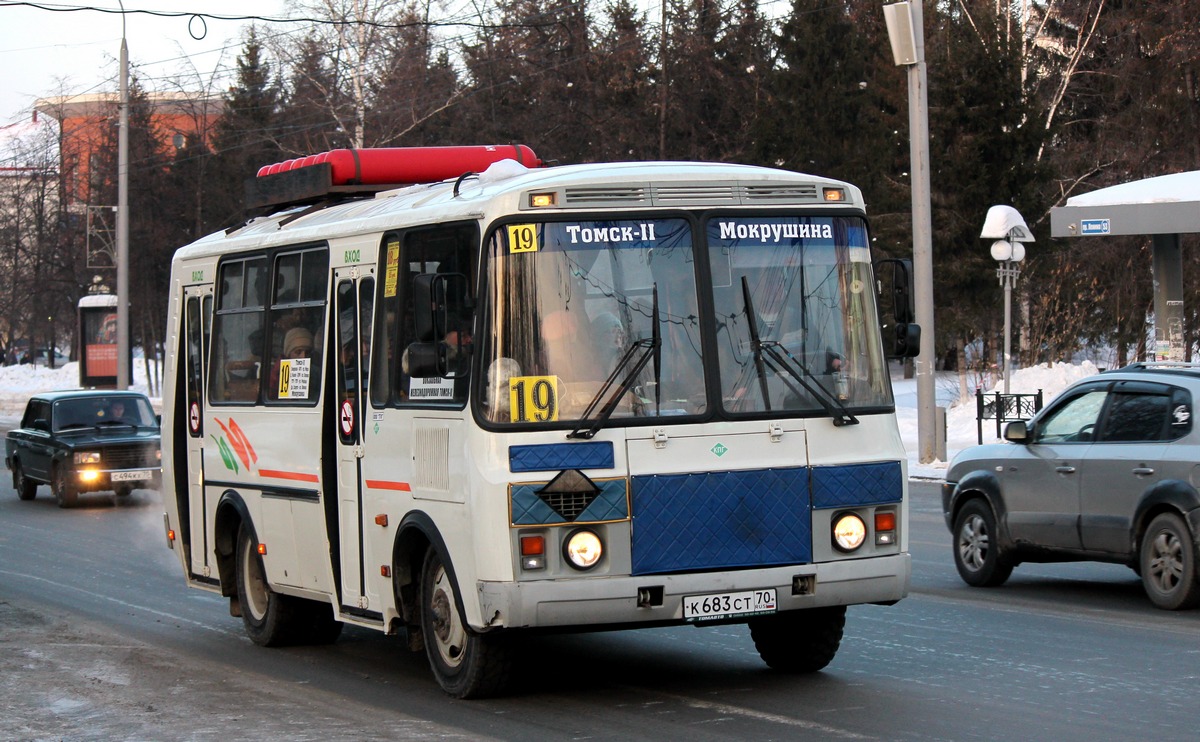 Томская область, ПАЗ-32054 № К 683 СТ 70