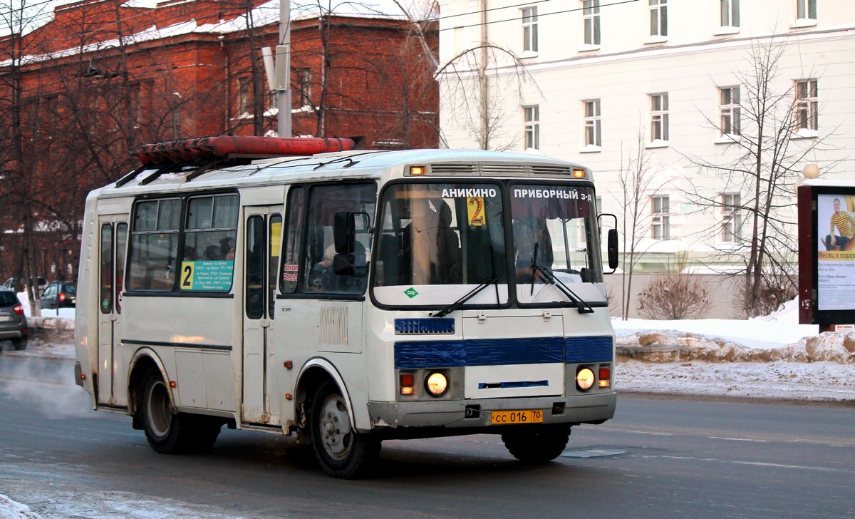 Томская область, ПАЗ-32054 № СС 016 70