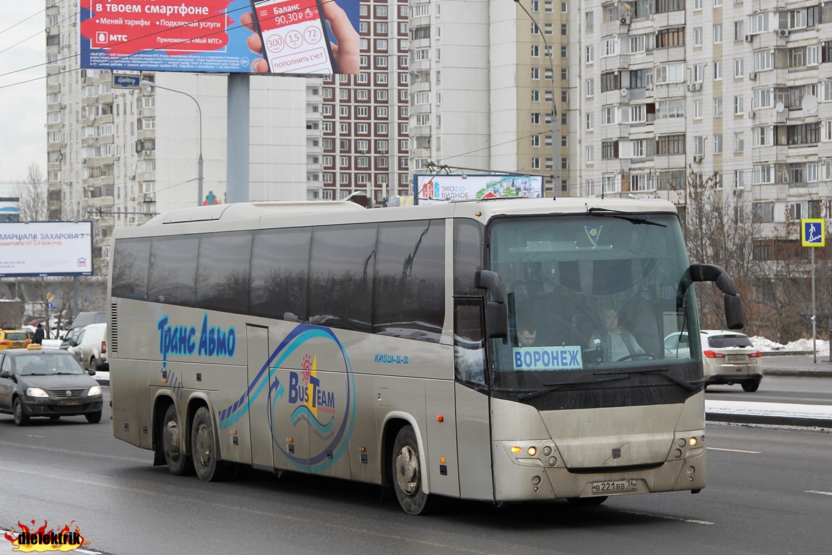 Воронежская область, Volvo 9900 № В 221 ВВ 36