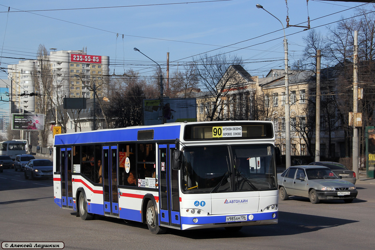 Воронежская область, МАЗ-103.485 № Х 985 АМ 136