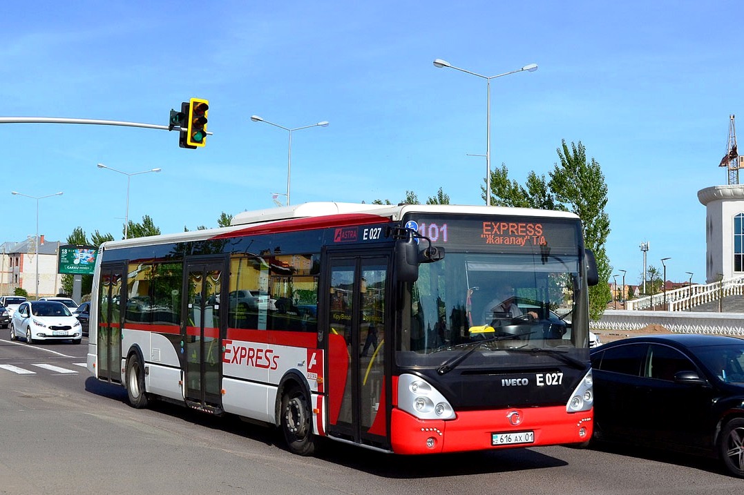 Астана, Irisbus Citelis 12M № E027