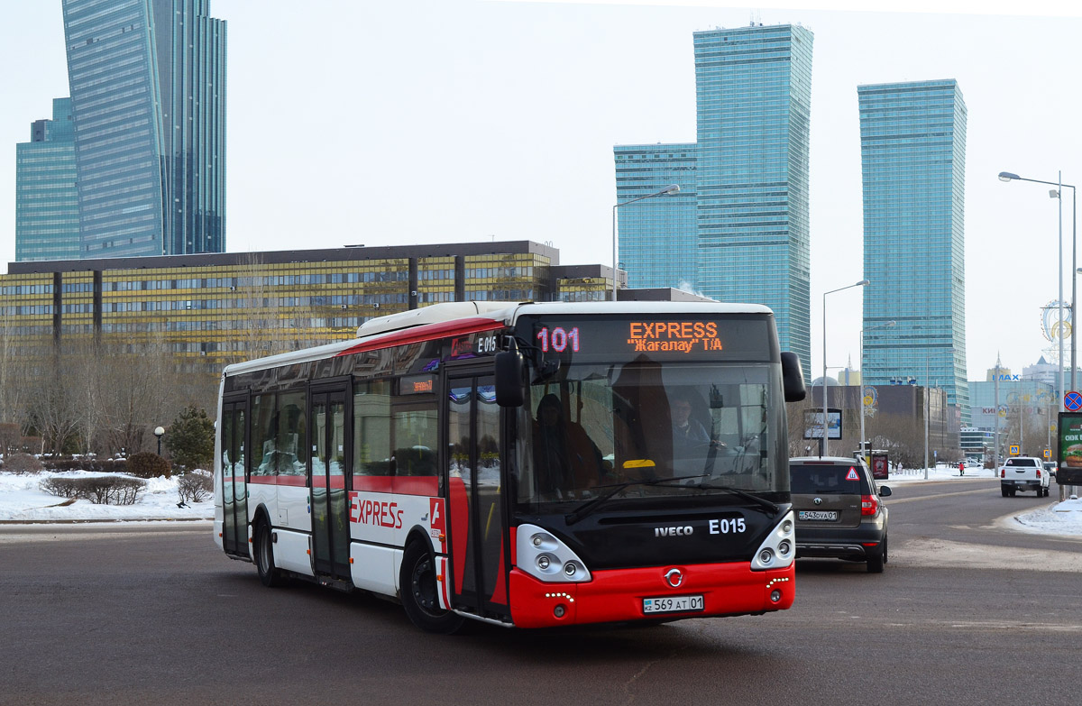 Астана, Irisbus Citelis 12M № E015