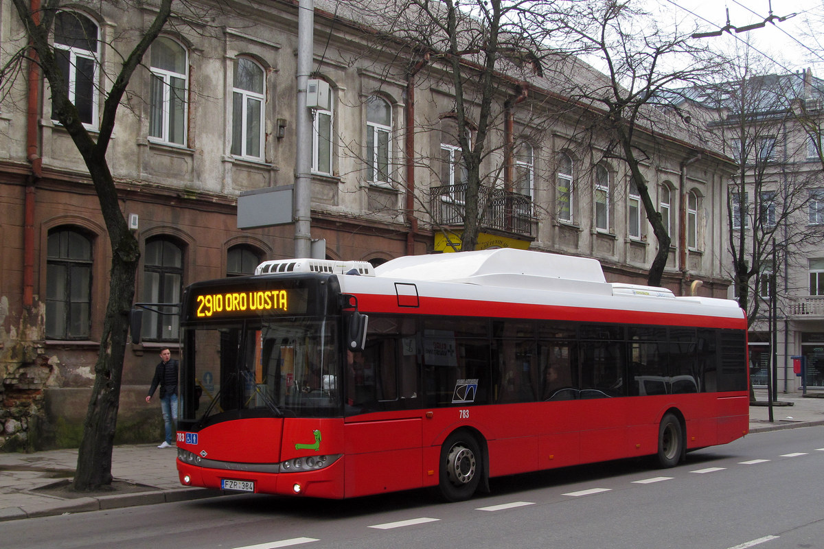 Литва, Solaris Urbino III 12 CNG № 783