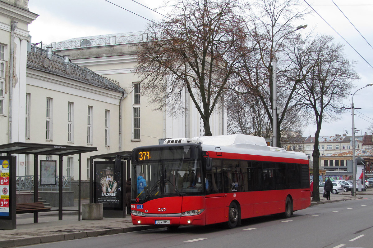 Литва, Solaris Urbino III 12 CNG № 789