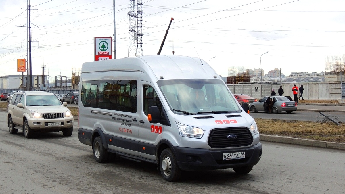 Sanktpēterburga, Ford Transit FBD [RUS] (Z6F.ESG.) № В 336 УА 178