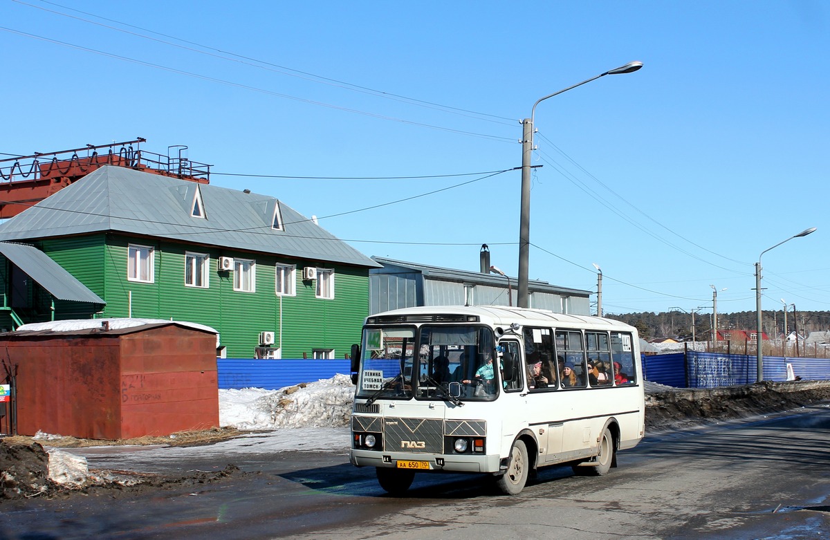 Томская область, ПАЗ-32054 № АА 650 70