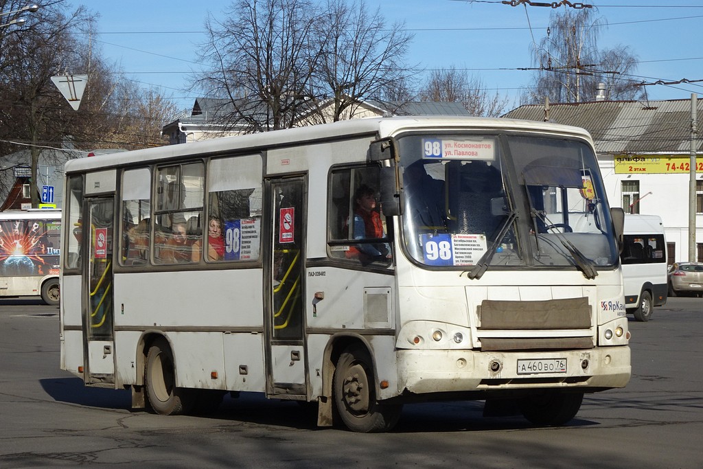 Ярославская область, ПАЗ-320402-05 № А 460 ВО 76