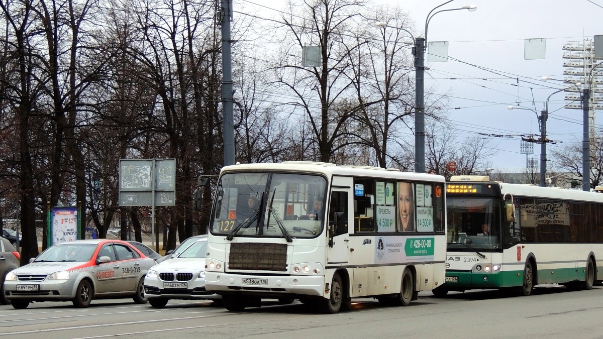 Санкт-Петербург, ПАЗ-320402-05 № В 538 ОА 178