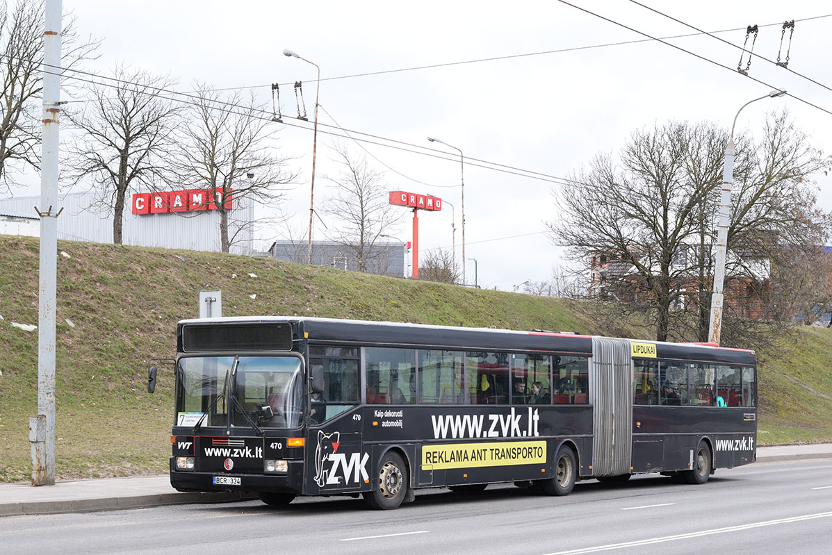 Литва, Mercedes-Benz O405G № 470