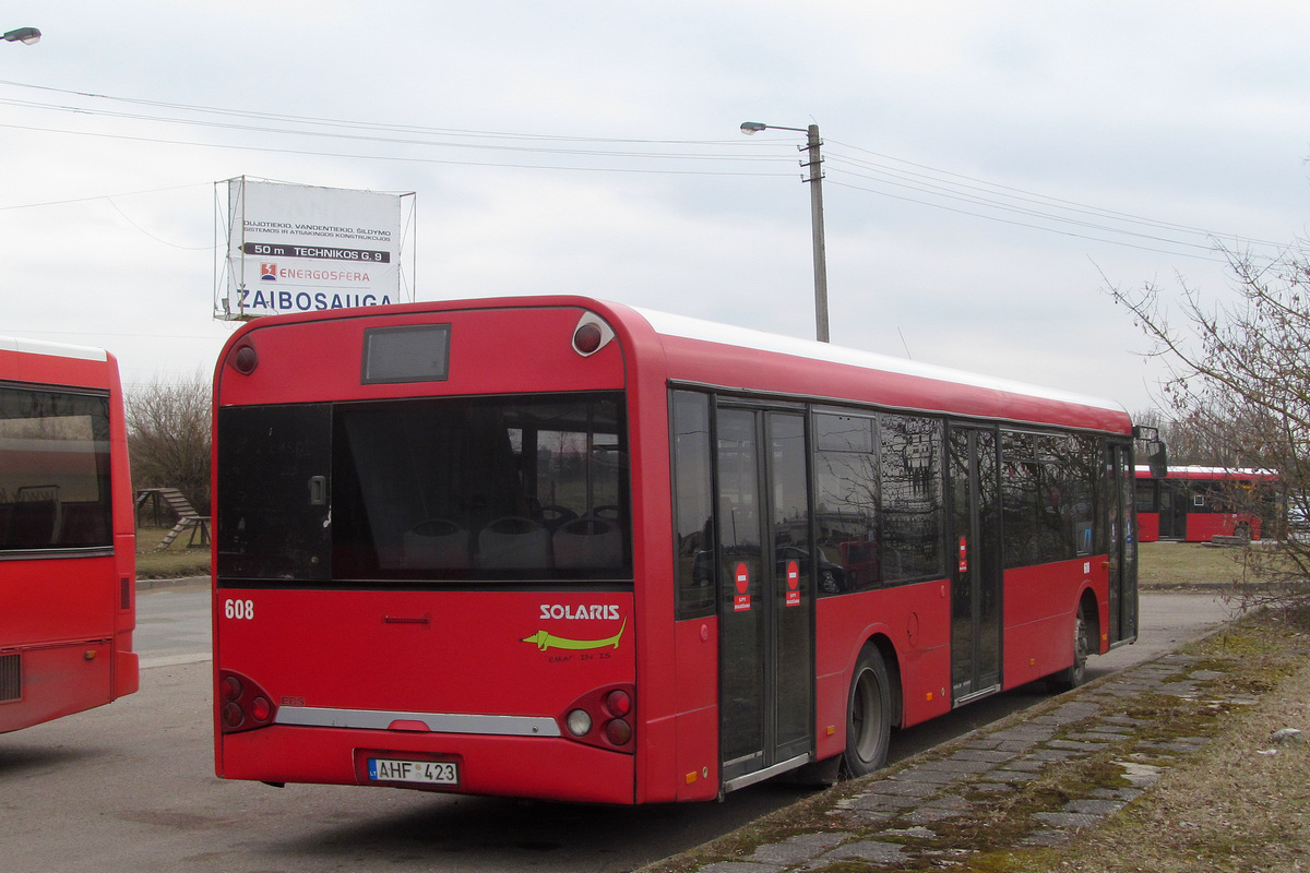 Литва, Solaris Urbino II 12 № 608