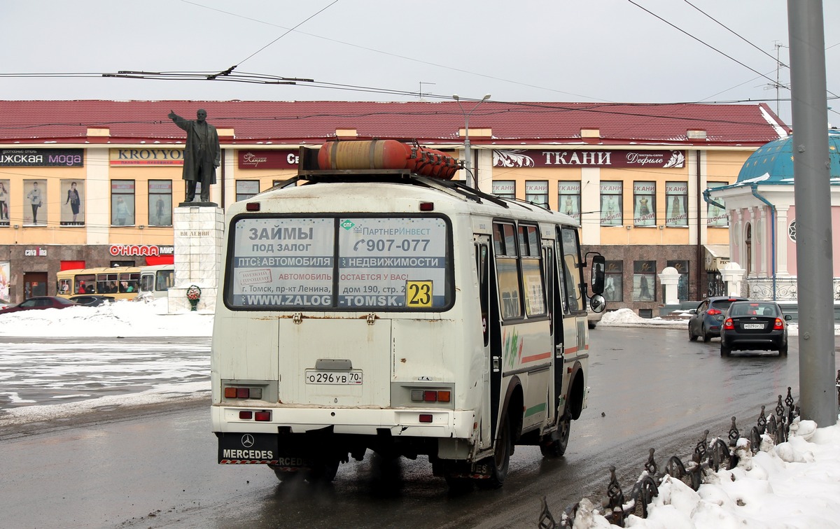 Томская область, ПАЗ-32054 № О 296 УВ 70