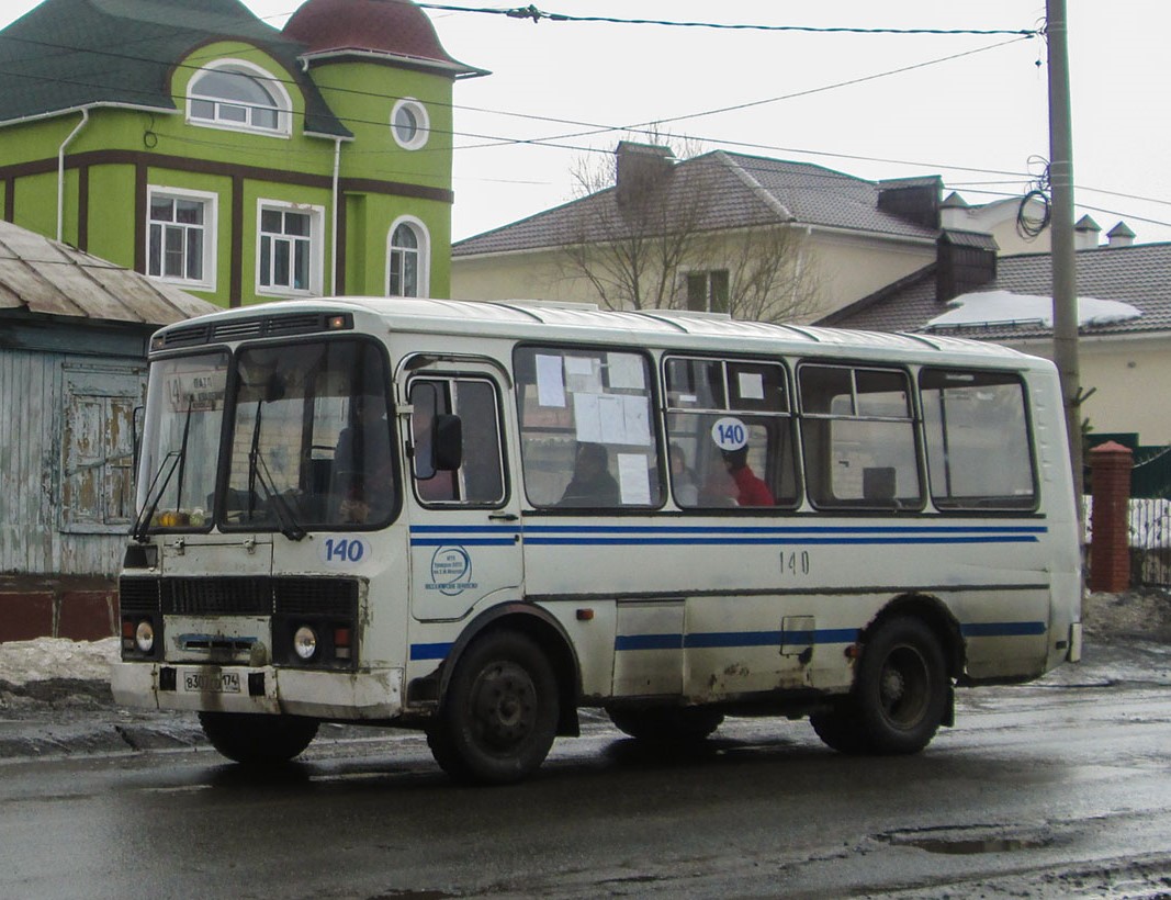 Чэлябінская вобласць, ПАЗ-32053-07 № 140