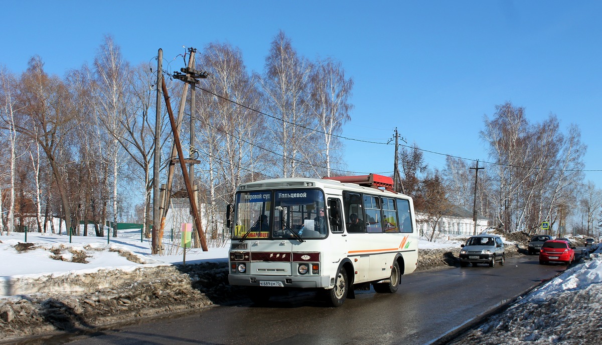 Томская область, ПАЗ-32054 № К 689 ЕМ 70