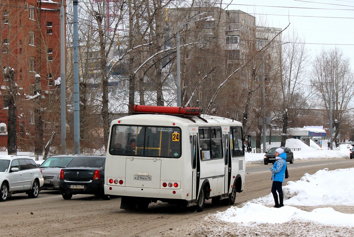 Томская область, ПАЗ-32054 № К 214 КН 70