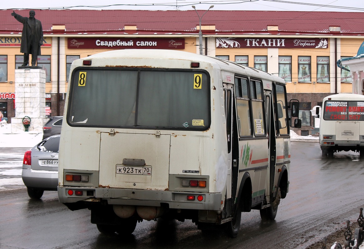 Томская область, ПАЗ-32054 № К 923 ТК 70