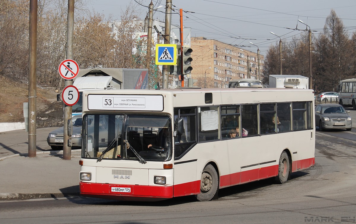 Красноярский край, MAN 791 SL202 № У 480 МР 124