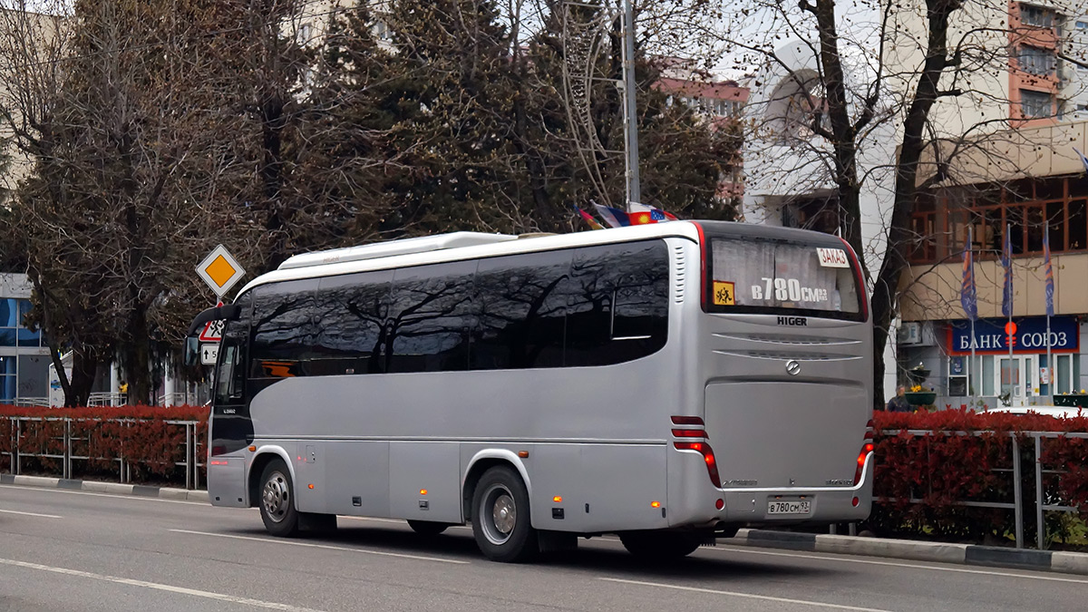 Краснодарский край, Higer KLQ6885Q № В 780 СМ 93