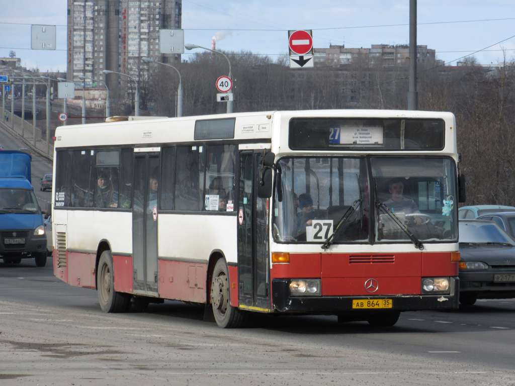 Вологодская область, Mercedes-Benz O405N № АВ 864 35