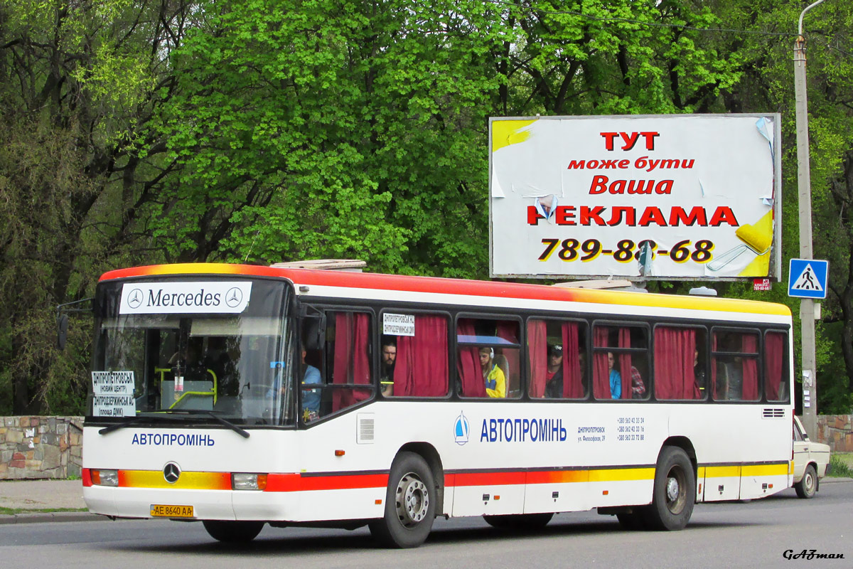 Dnepropetrovsk region, Mercedes-Benz O345 № AE 8640 AA