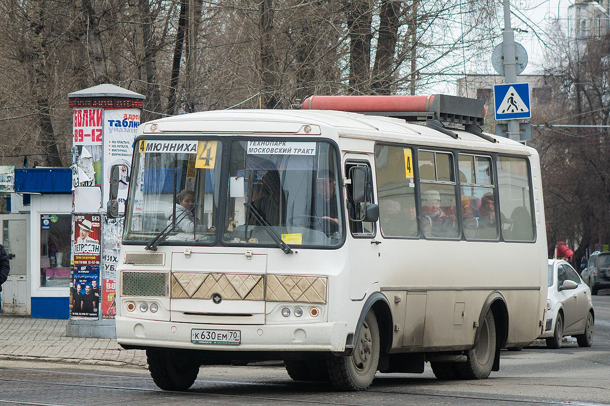 Томская область, ПАЗ-32054 № К 630 ЕМ 70