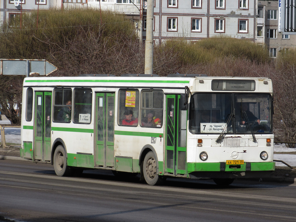 Vologda region, LiAZ-5256.25 č. 0967