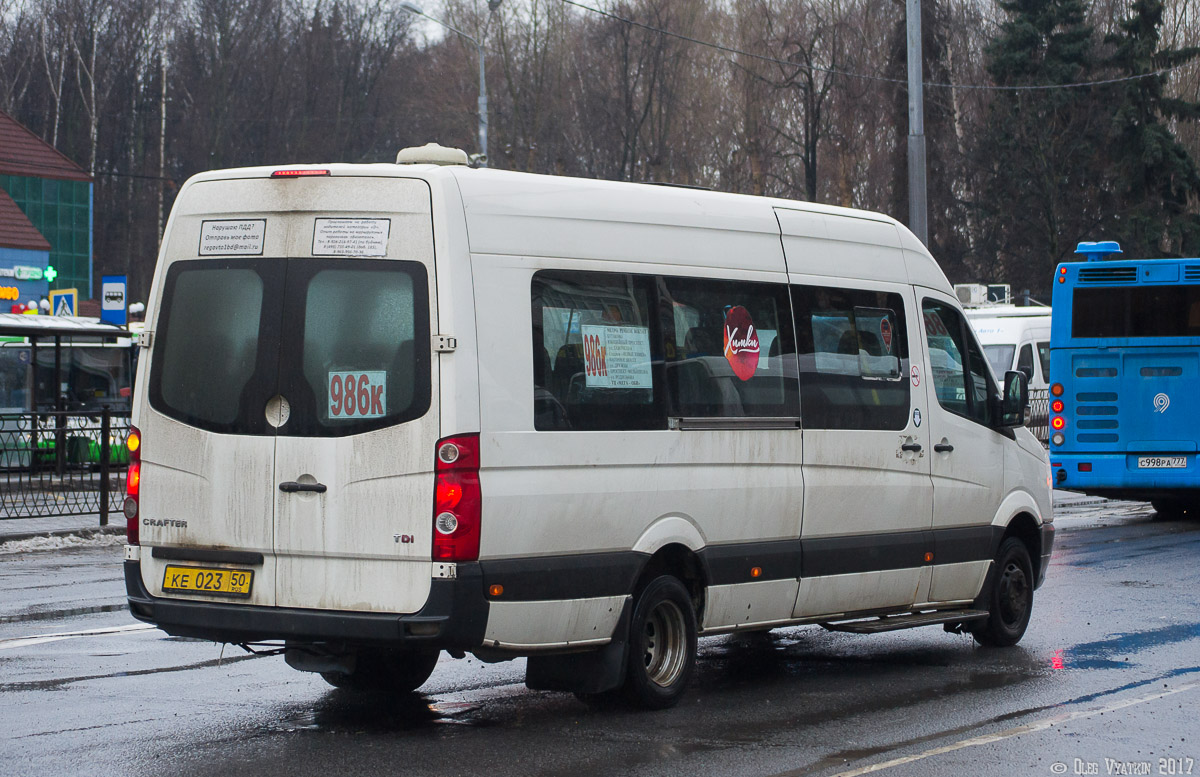 Московская область, Луидор-22370E (Volkswagen Crafter) № КЕ 023 50