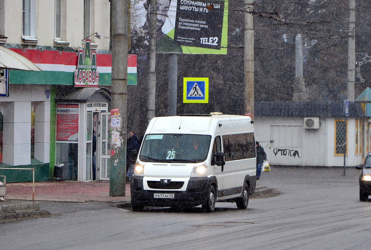 Пензенская область, Алабуга-2223 (Peugeot Boxer) № Р 617 АВ 58