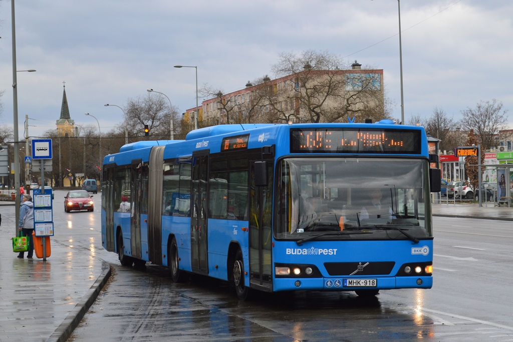 Венгрия, Volvo 7000A № MHK-918