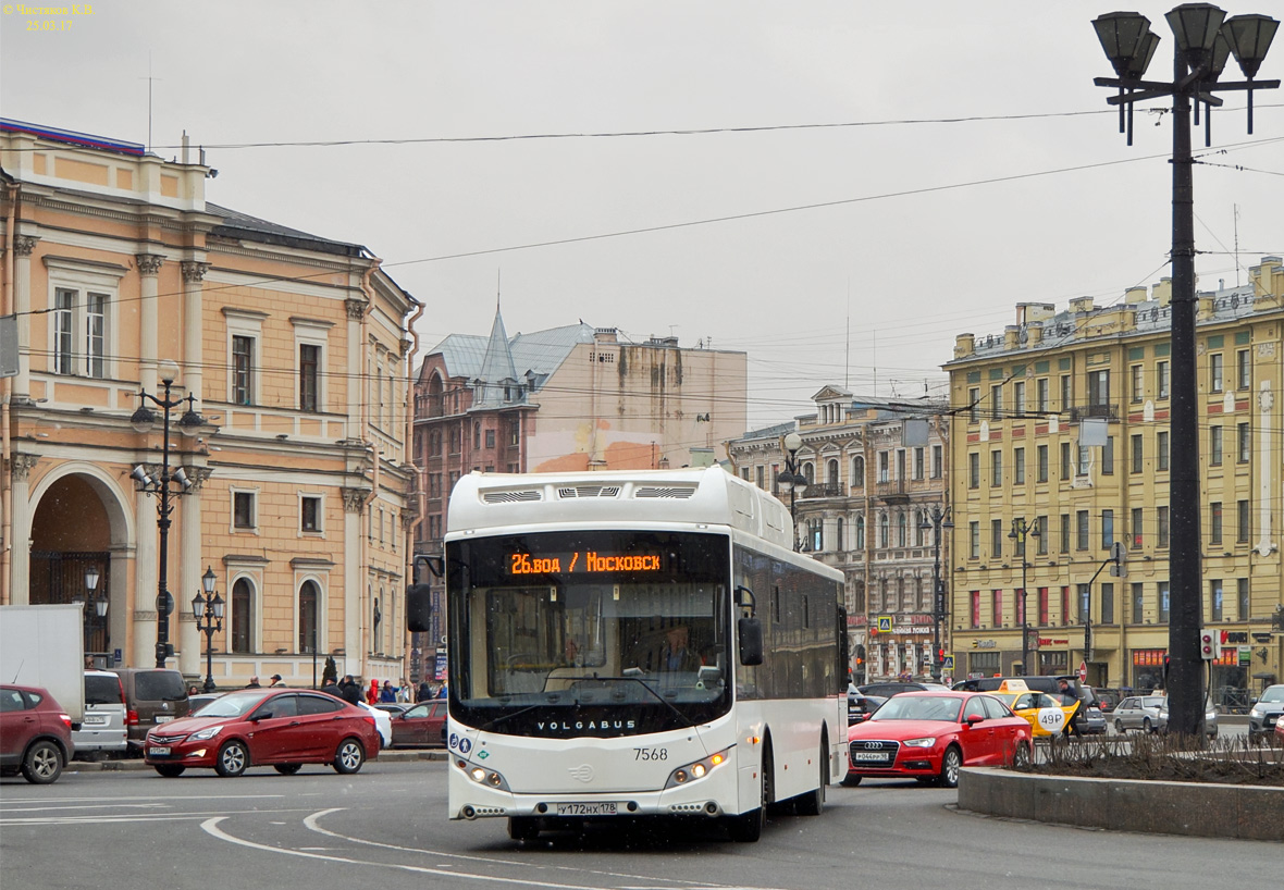 Санкт-Петербург, Volgabus-5270.G2 (CNG) № 7568