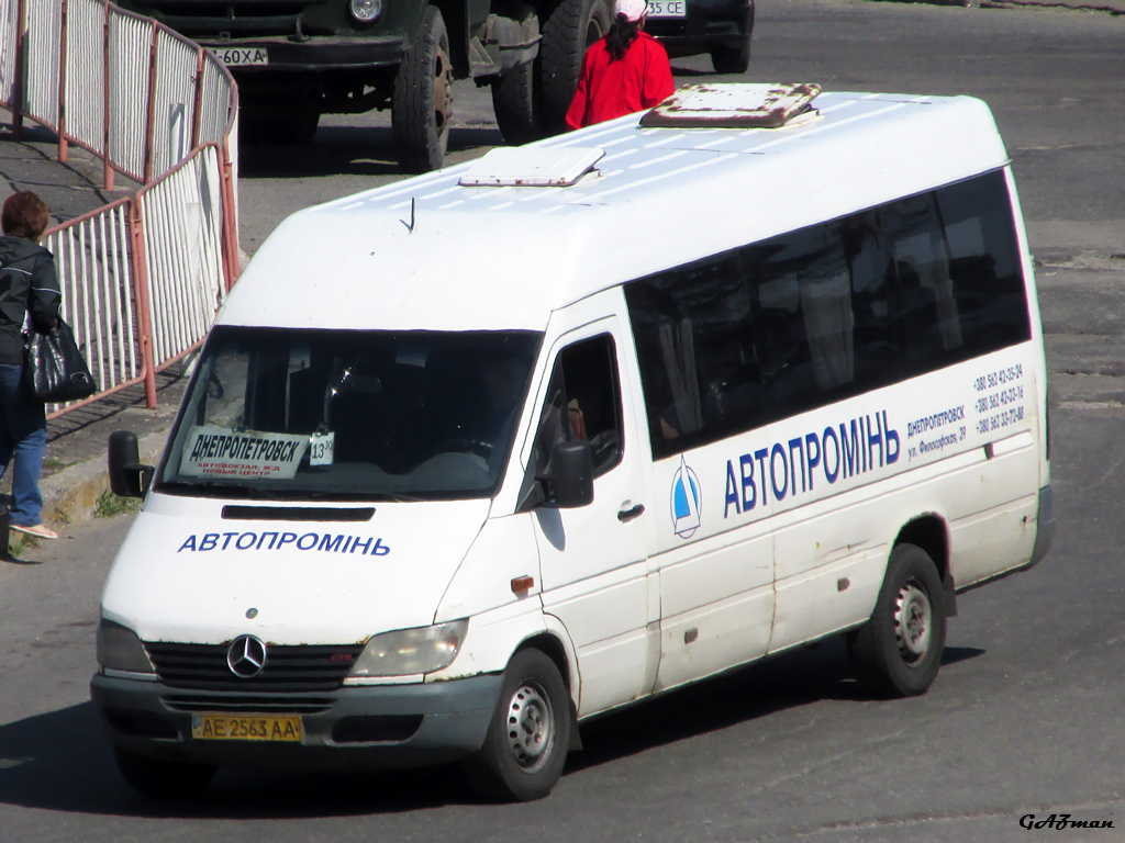 Dnipropetrovská oblast, Mercedes-Benz Sprinter č. AE 2563 AA