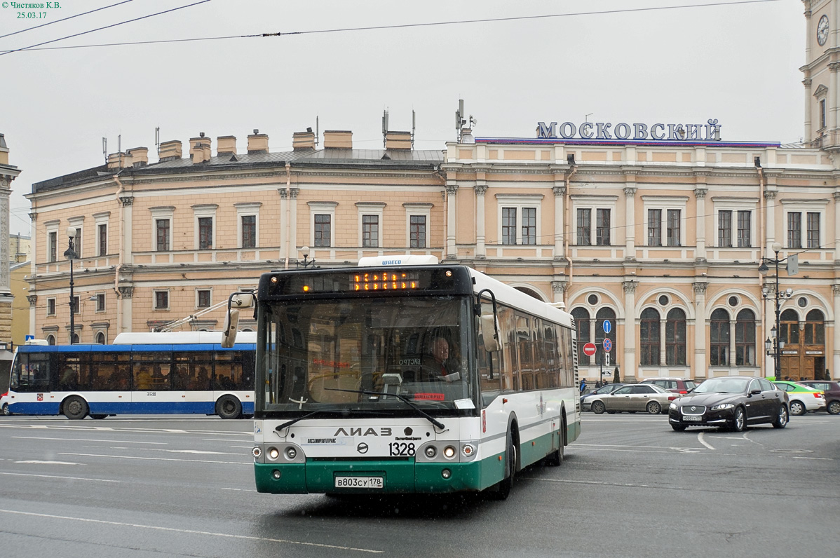 Санкт-Петербург, ЛиАЗ-5292.60 № 1328