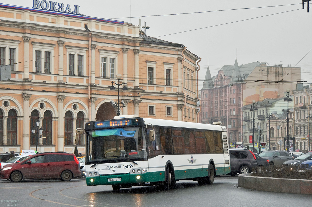 Sankt Petersburg, LiAZ-5292.60 Nr 1509