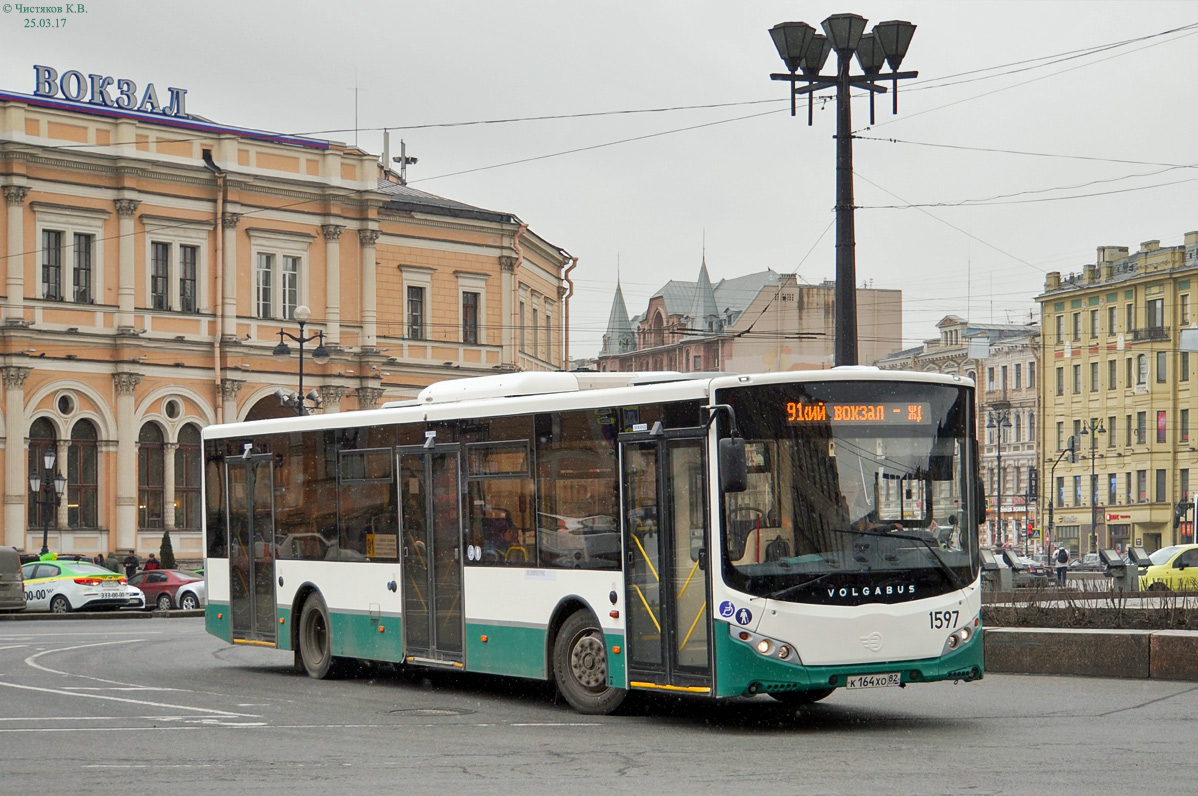 Санкт-Петербург, Volgabus-5270.00 № 1597