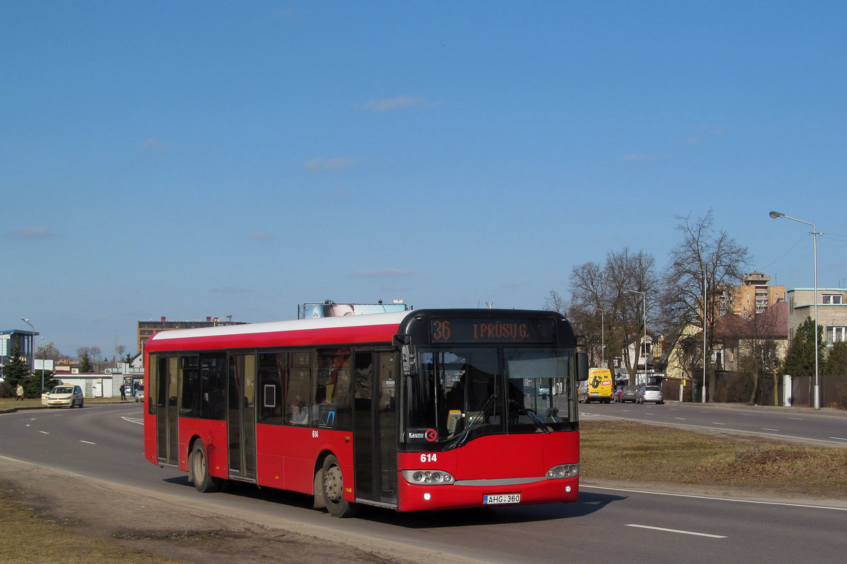 Lietuva, Solaris Urbino II 12 Nr. 614