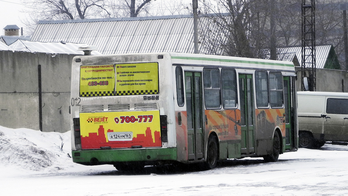 Тамбовская область, ЛиАЗ-5256.35 № А 124 УМ 161