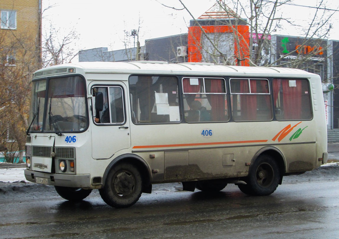 Челябинская область, ПАЗ-32054 № 406