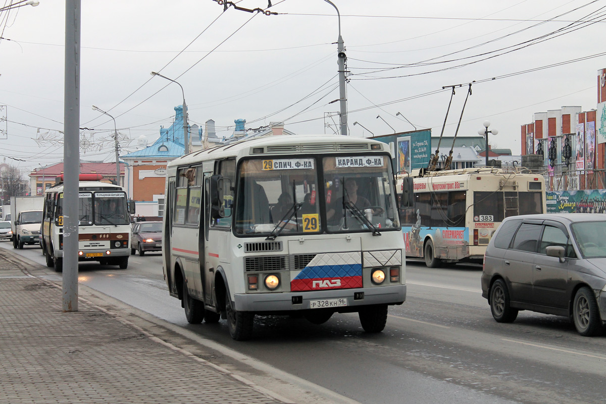 Томская область, ПАЗ-32054 № Р 328 КН 96