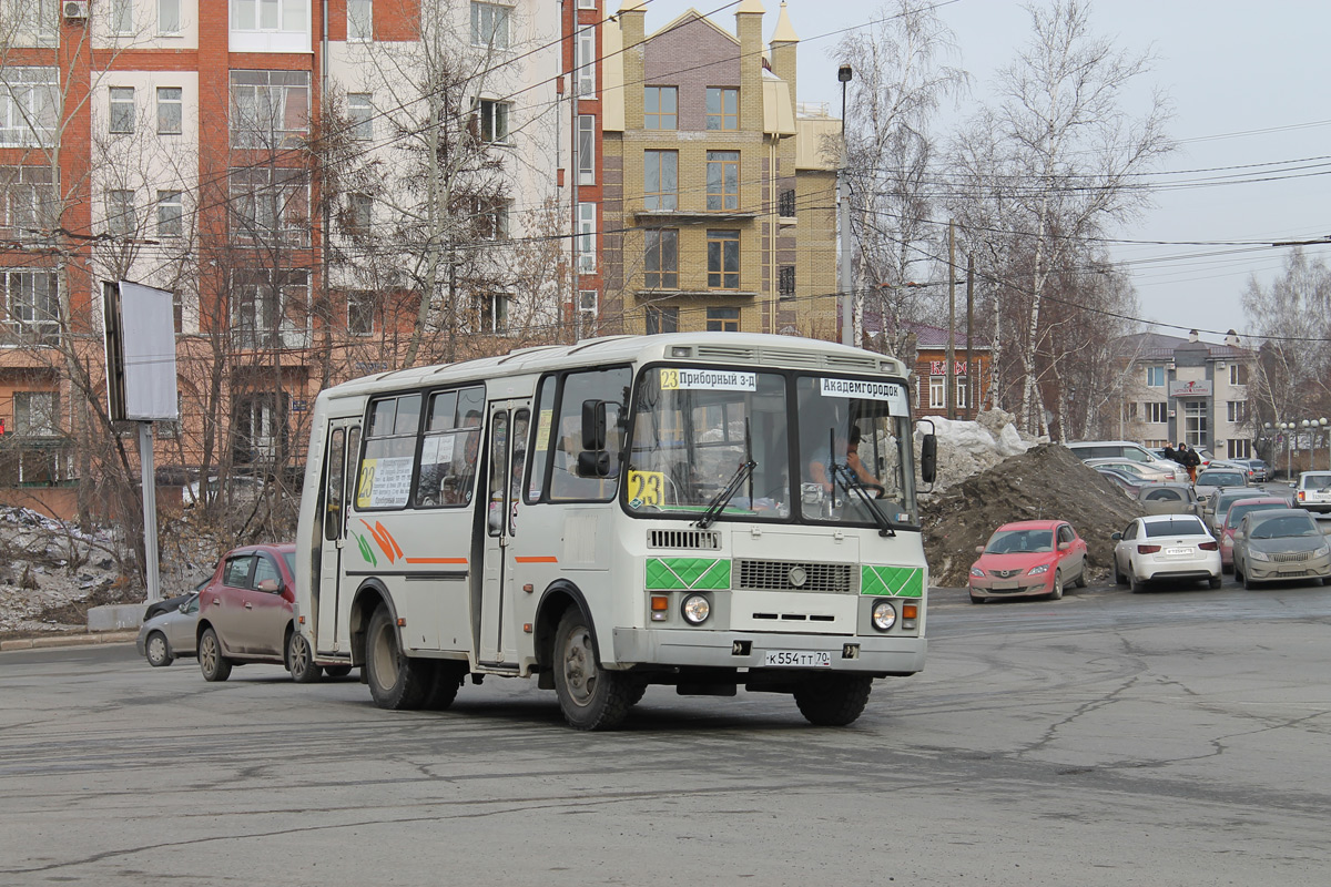 Томская область, ПАЗ-32054 № К 554 ТТ 70