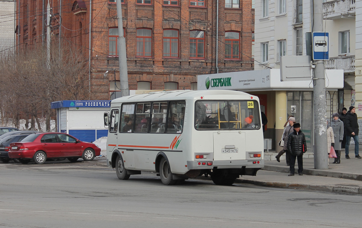 Томская область, ПАЗ-32054 № К 545 ТМ 70