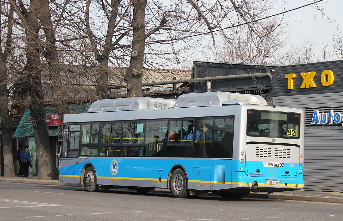 Алматы, Yutong ZK6118HGA № 529