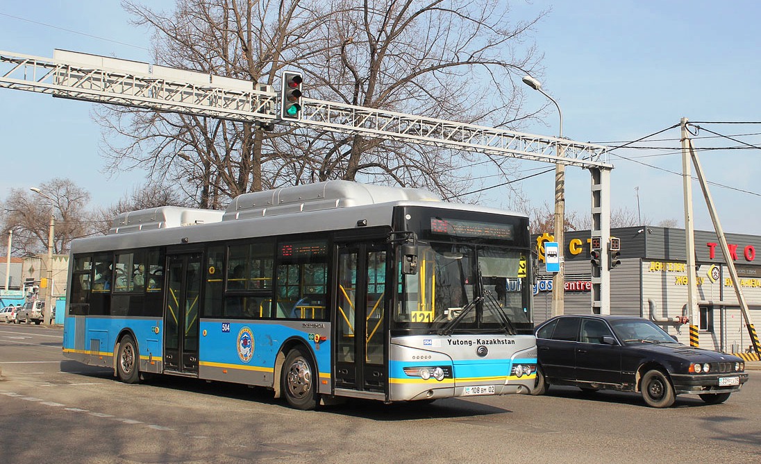 Алматы, Yutong ZK6118HGA № 504